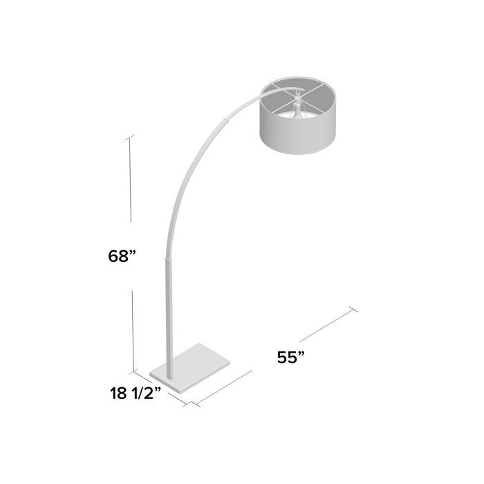 Robert Abbey Archer Arc Floor Lamp Perigold